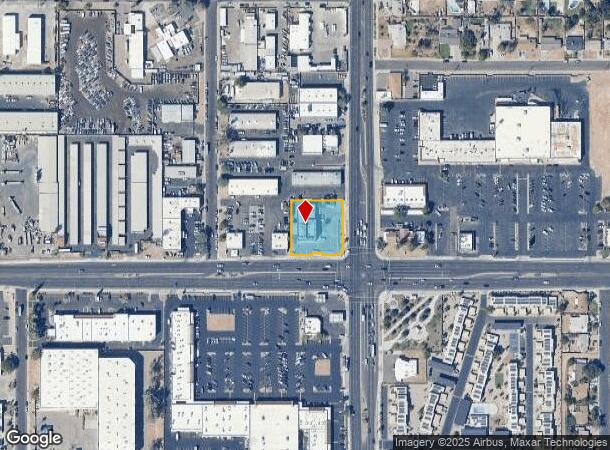  350 E Southern Ave, Mesa, AZ Parcel Map