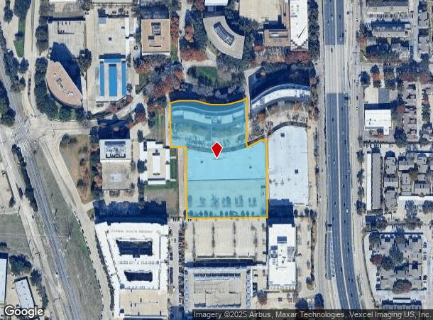 5000 Quorum Dr, Dallas, TX Parcel Map