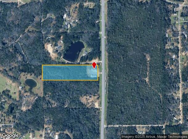  4525 Schillinger Rd N, Semmes, AL Parcel Map