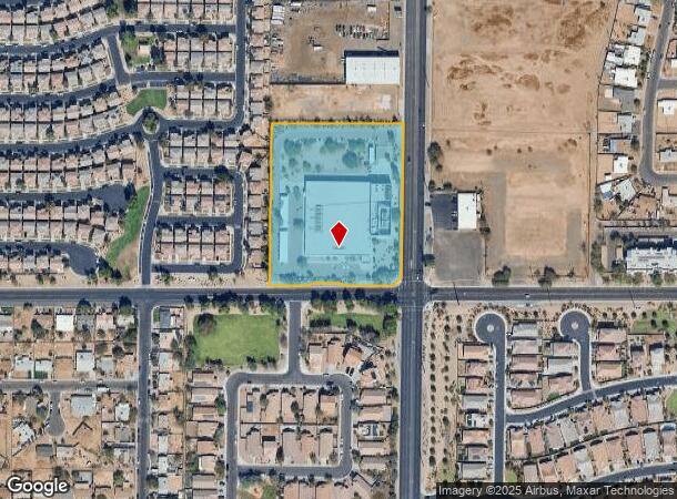 1530 E Roeser Rd, Phoenix, AZ Parcel Map