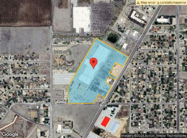  2545 Perryton Pky, Pampa, TX Parcel Map