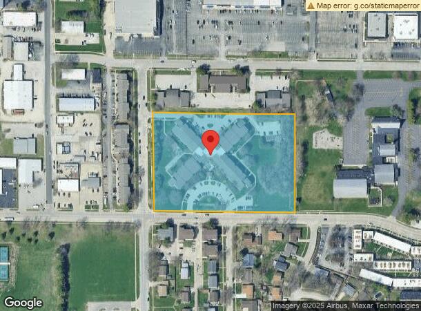  2000 W John St, Champaign, IL Parcel Map