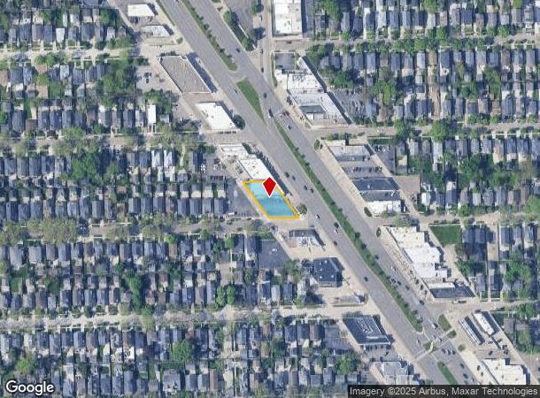 33703 Woodward Ave, Birmingham, MI Parcel Map