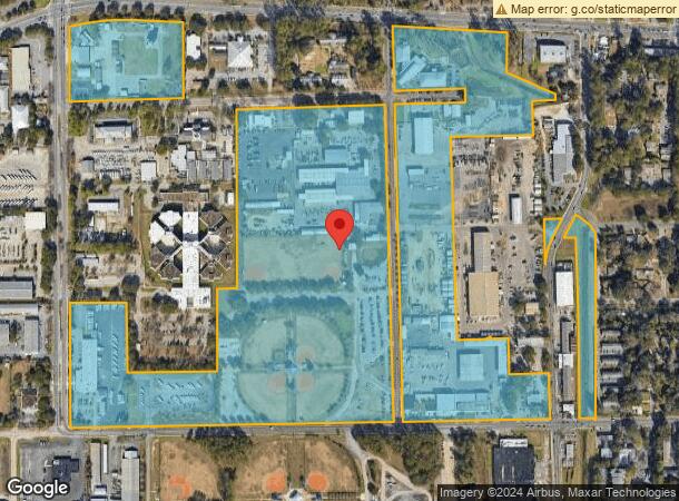  555 Appleyard Dr, Tallahassee, FL Parcel Map