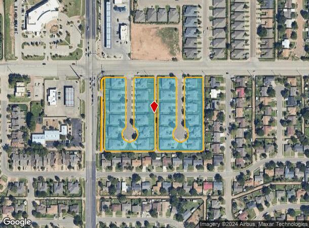  518 N Essex Ave, Lubbock, TX Parcel Map