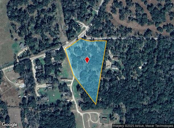 442 Old Tx Hwy, Blessing, TX Parcel Map