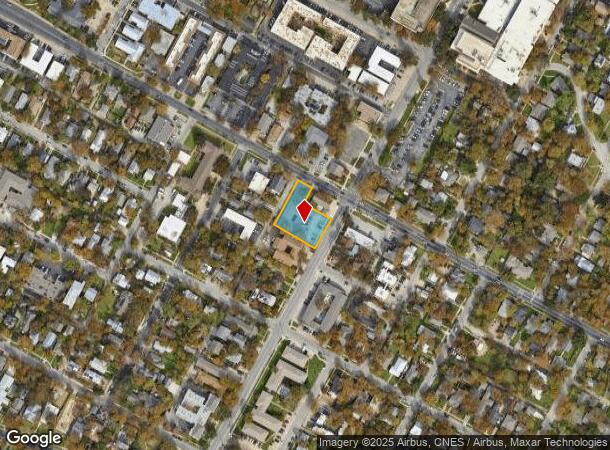  3704 Speedway, Austin, TX Parcel Map