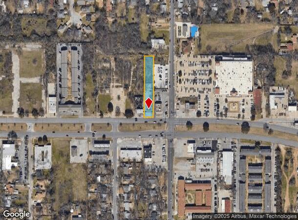  5025 E Lancaster Ave, Fort Worth, TX Parcel Map