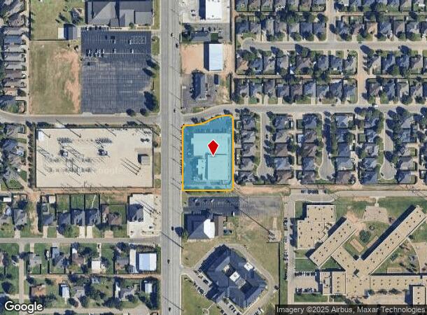 10501 Indiana Ave, Lubbock, TX Parcel Map
