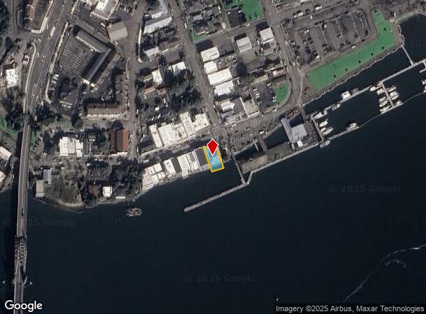 1384 Bay St, Florence, OR Parcel Map