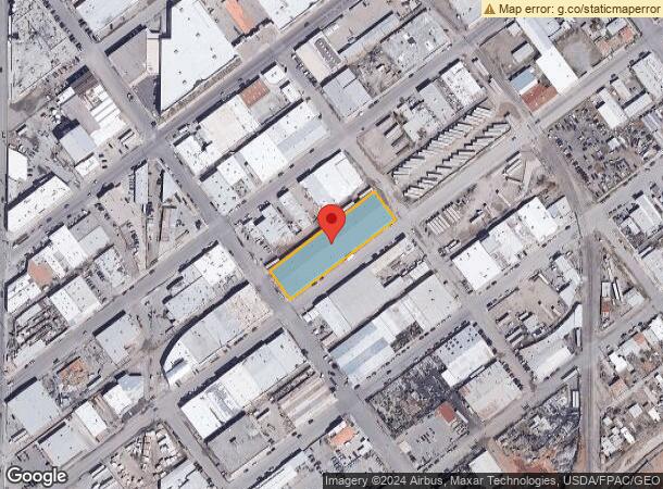  1701 Bassett Ave, El Paso, TX Parcel Map