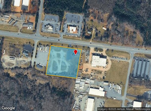 1255 Hwy 70 W, Newton, NC Parcel Map