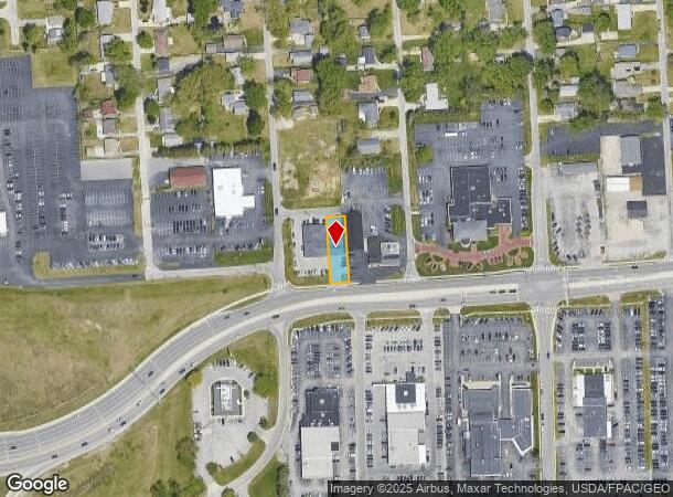 6154 W Central Ave, Toledo, OH Parcel Map