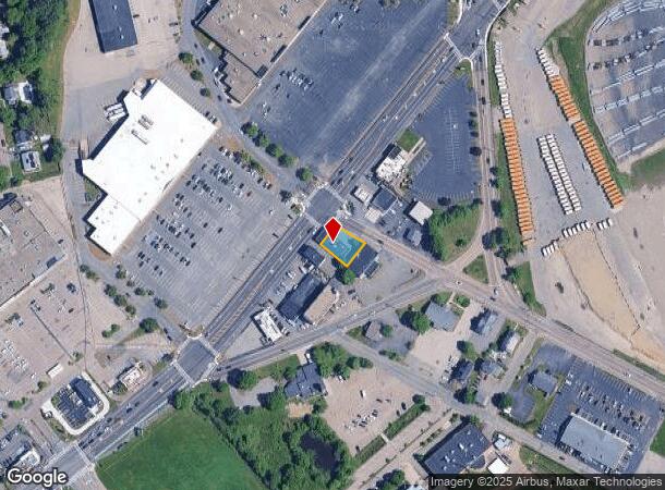  628 Belmont St, Brockton, MA Parcel Map