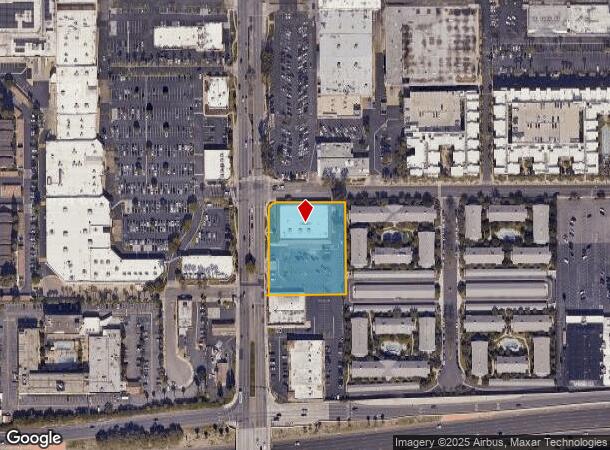  1530 S Harbor Blvd, Fullerton, CA Parcel Map