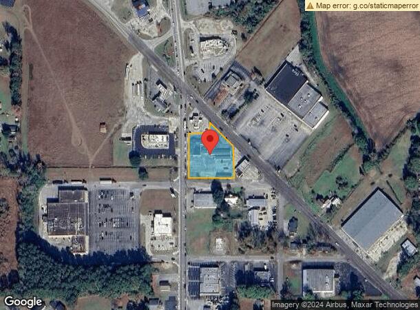  914 N Brown St, Chadbourn, NC Parcel Map