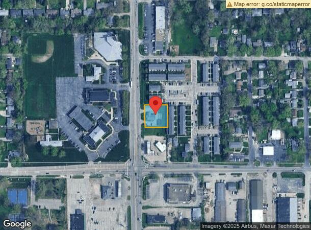  4615 N Shadeland Ave, Indianapolis, IN Parcel Map