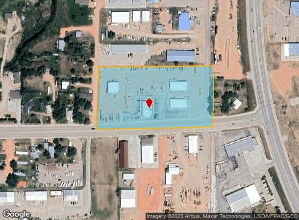 701 Sinclair St, Gillette, WY Parcel Map