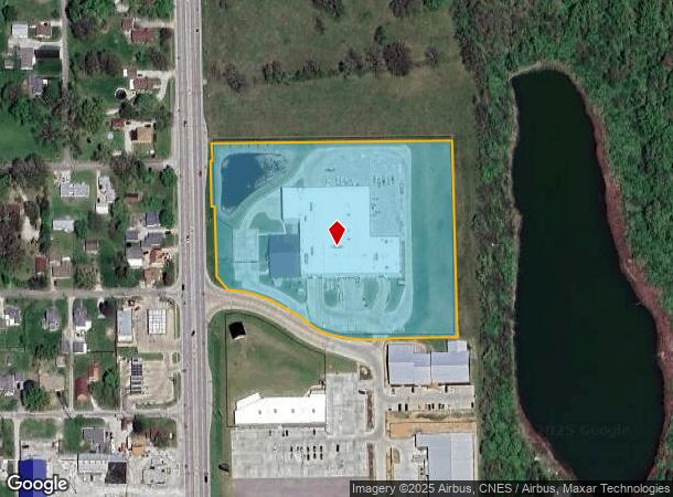 1803 Georgetown Rd, Tilton, IL Parcel Map