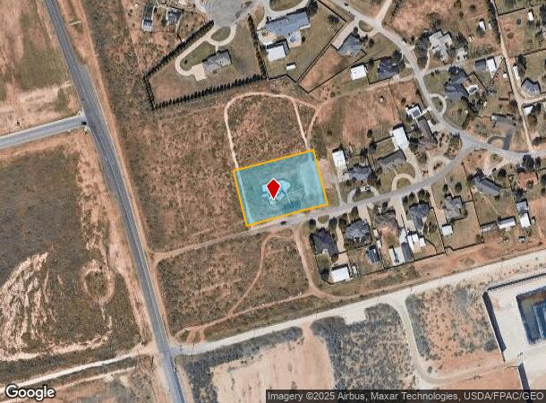  5018 Pimlico Dr, Midland, TX Parcel Map