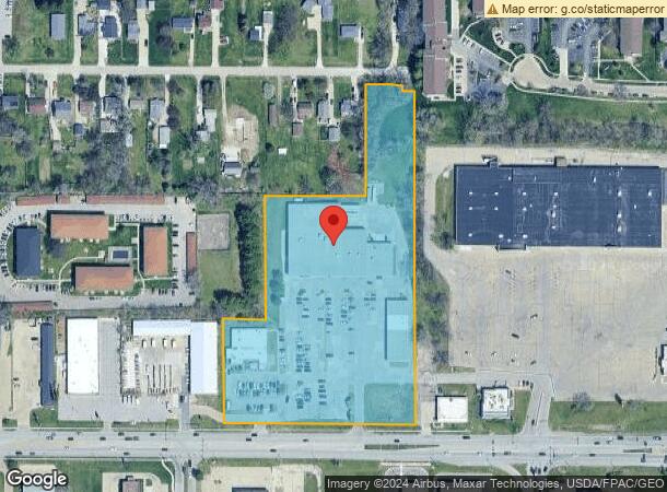  1000 E Army Post Rd, Des Moines, IA Parcel Map