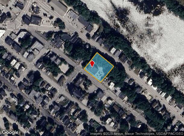 96 Second St, Auburn, ME Parcel Map