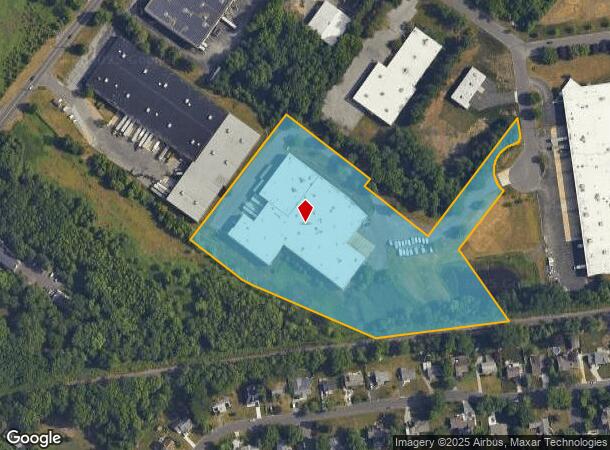  600 Glen Ct, Moorestown, NJ Parcel Map