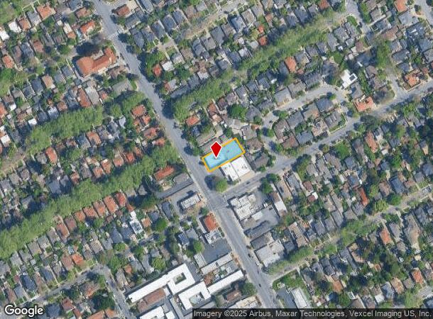  2034 Lincoln Ave, San Jose, CA Parcel Map