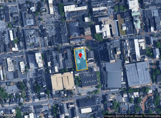  8 W King St, Lancaster, PA Parcel Map