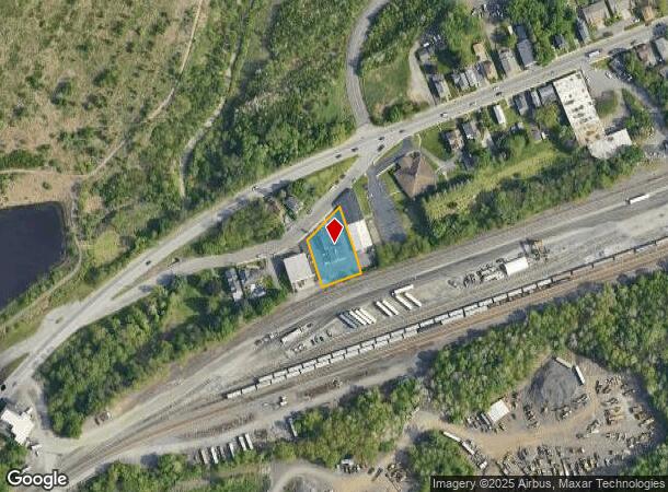  354 N Main St, Taylor, PA Parcel Map