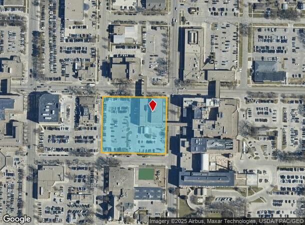 310 N 9Th St, Bismarck, ND Parcel Map