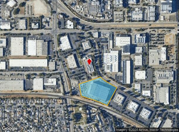  2590 Walsh Ave, Santa Clara, CA Parcel Map