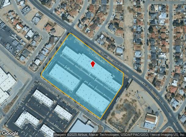 11800 Rojas Dr, El Paso, TX Parcel Map