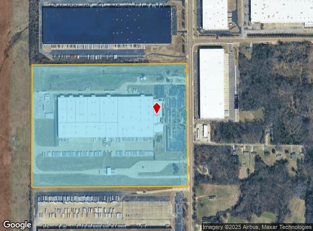 8313 Polk Ln, Olive Branch, MS Parcel Map