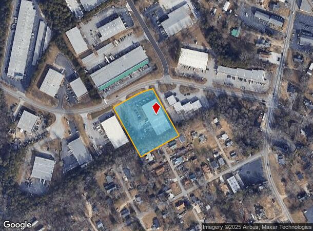2482 Hilton Dr, Gainesville, GA Parcel Map