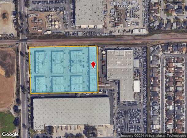  24412 Main St, Carson, CA Parcel Map