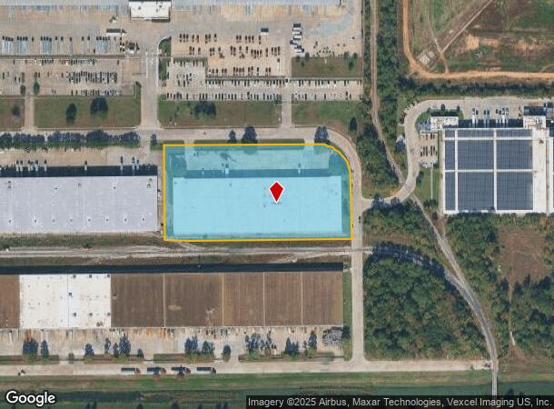 9096 Railwood Dr, Houston, TX Parcel Map
