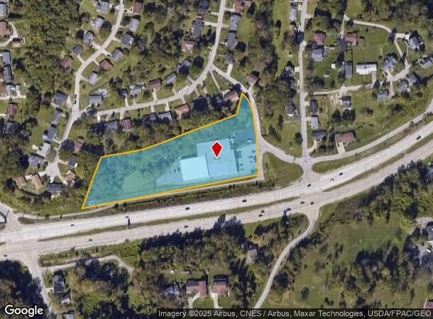  101 Bowers Rd, Charleston, WV Parcel Map