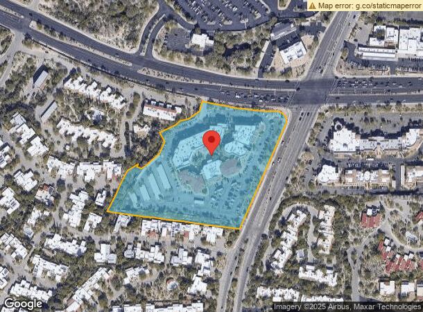  2850 E Skyline Dr, Tucson, AZ Parcel Map