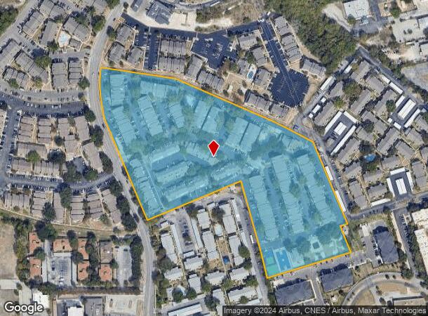  8722 Cinnamon Creek Dr, San Antonio, TX Parcel Map