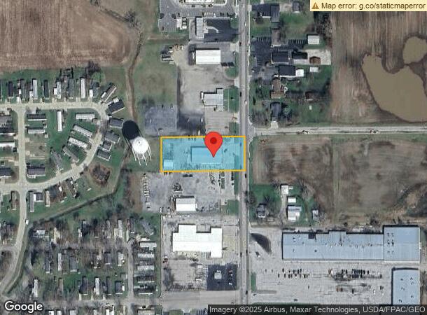1335 N Shoop Ave, Wauseon, OH Parcel Map