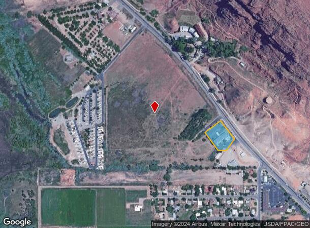  1089 N Highway 191, Moab, UT Parcel Map