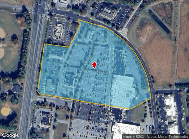  10700-10820 Town Center Blvd, Dunkirk, MD Parcel Map