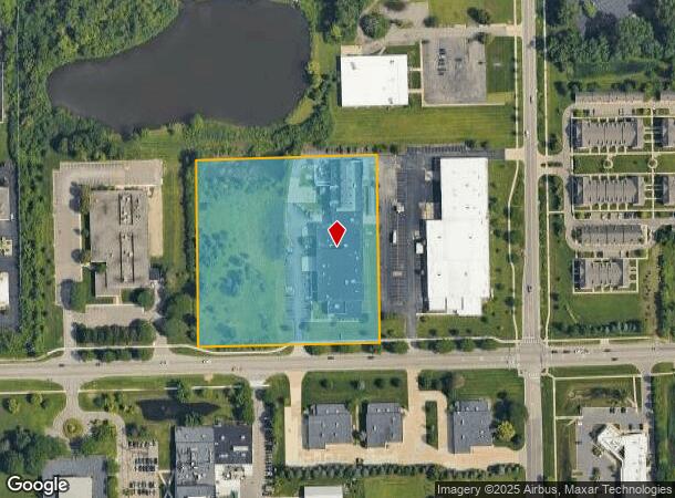 1801 E Ellsworth Rd, Ann Arbor, MI Parcel Map