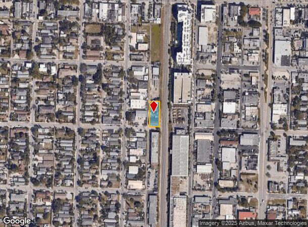  1110 2Nd Ave S, Lake Worth Beach, FL Parcel Map