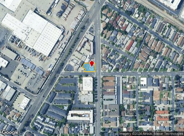  11531 Bellflower Blvd, Downey, CA Parcel Map