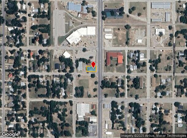  612 S Oak Ave, Mineral Wells, TX Parcel Map