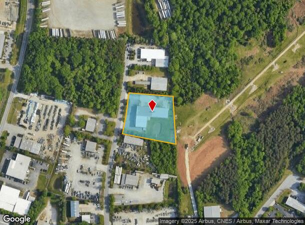  307 Orville Wright Dr, Greensboro, NC Parcel Map