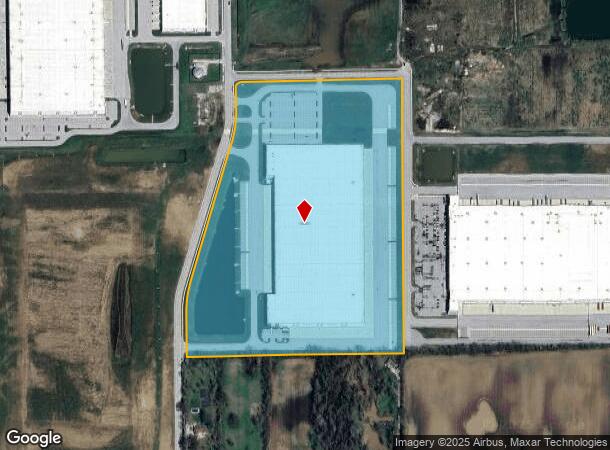  185 Bob Glidden Blvd, Whiteland, IN Parcel Map