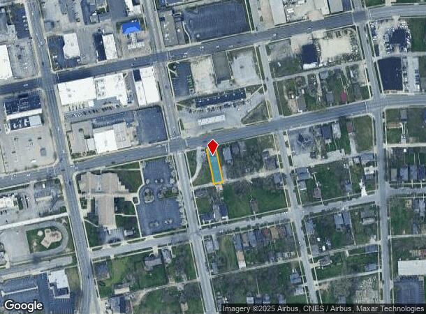  512 E Jefferson Blvd, Fort Wayne, IN Parcel Map